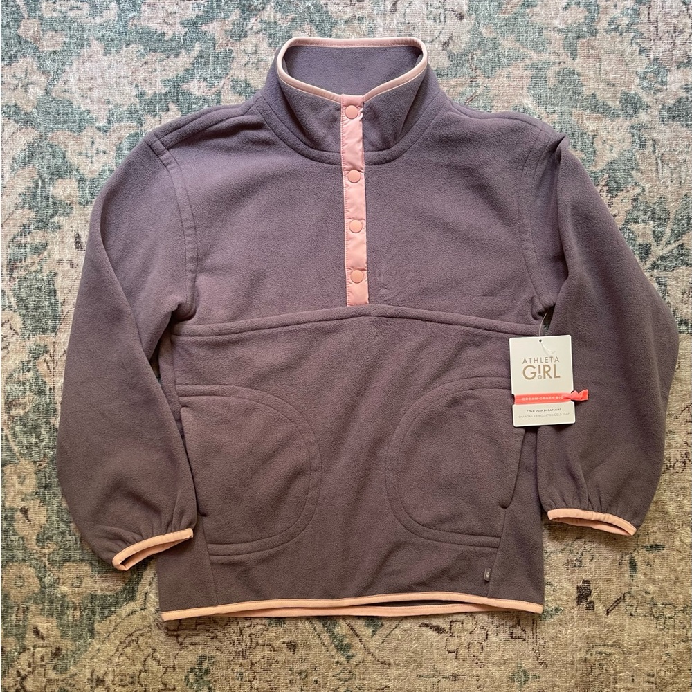 NWT Athleta Girls Cold Snap Sweatshirt